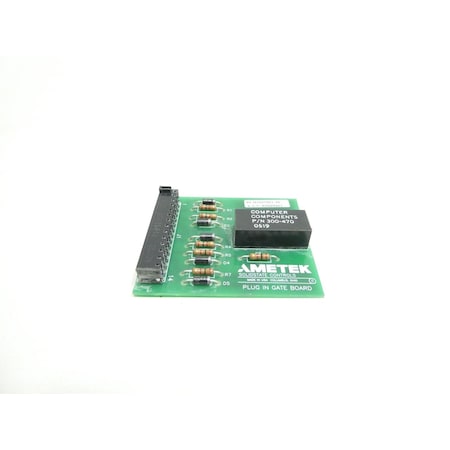 AMETEK Plug In Gate Rev B Pcb Circuit Board 80-H2005001-90
